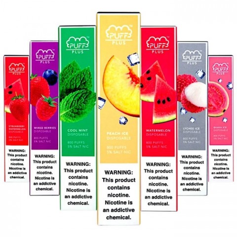 PUFF PLUS 800 PUFFS