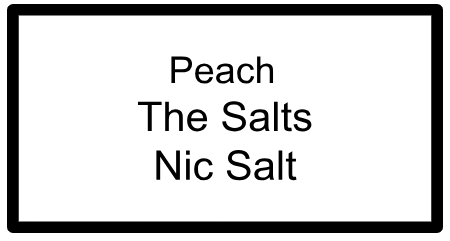 LORDS THE SALTS PEACH