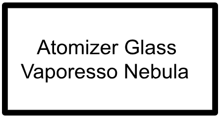 Atomizer Glass - Vaporesso Nebula