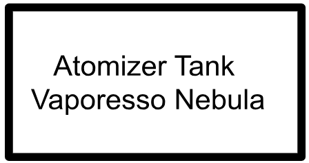 Atomiser Tank- Vaporesso Nebula