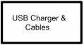 USB CHARGER AND CABLE