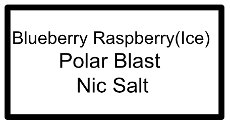 LORDS POLAR BLAST SALTS BLUEBERRY RASPBERRY