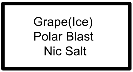 LORDS POLAR BLAST SALTS GRAPE