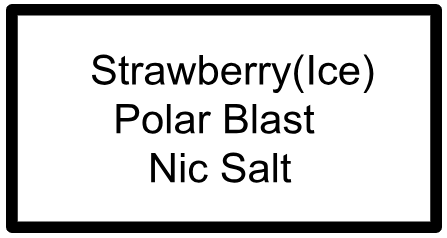 LORDS POLAR BLAST SALTS STRAWBERRY