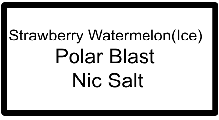 LORDS POLAR BLAST SALTS STRAWBERRY WATERMELON