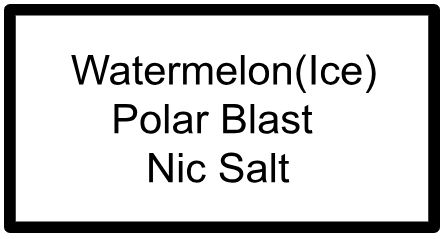 LORDS POLAR BLAST SALTS WATERMELON