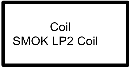 Coil - SMOK LP2 Coil DC 0.6ohm MTL
