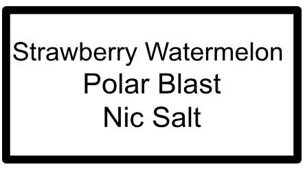 LORDS POLAR BLAST SALTS STRAWBERRY WATERMELON