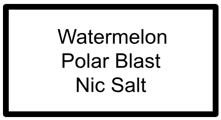 LORDS POLAR BLAST SALTS WATERMELON
